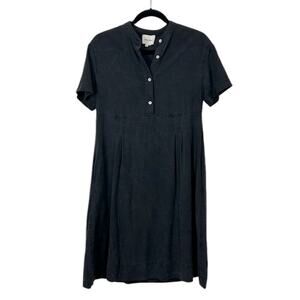 Steven Alan Silk Black Dress, Women’s Petite